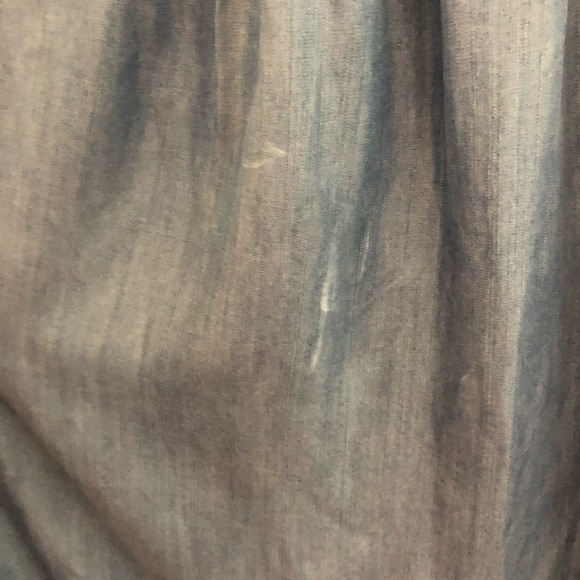 Off the shoulder denim top from Zara. - Picture 4 of 6